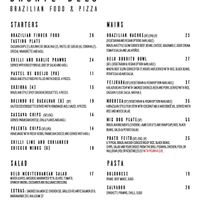 They use (V) as vegan. (VG) is vegetarian. The dishes that can be vegan indicate there is a vegan option, like Feijoada.   at Bronte Belo in Bronte