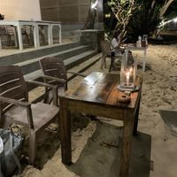 Sea view table  at A++ in Mirissa