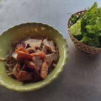 Cao lau at Quán Chay Tinh Tam - Vegan Restaurant Hoi An in Hoi An