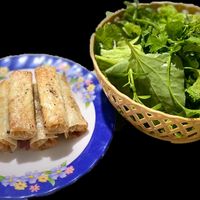 Vegan Springroll - 30.000vnd at Quán Chay Tinh Tam - Vegan Restaurant Hoi An in Hoi An