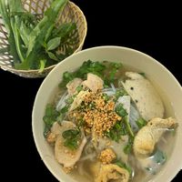 Vegan Phở (Famous noodle in Viet Nam) - 30.000vnd at Quán Chay Tinh Tam - Vegan Restaurant Hoi An in Hoi An