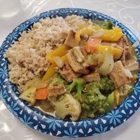 Beautiful and Great flavor at Living Well Vegetarian Restaurant in Huntingdon