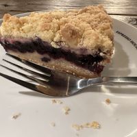 Vegan blueberry slice    at Espresso House - Drottninggatan in Stockholm