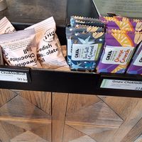 Vegan snacks at Espresso House - Drottninggatan in Stockholm