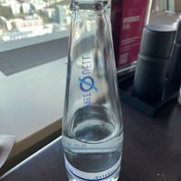 Water bottle (they don't do tap water)  at Sphere Restaurant in Berlin