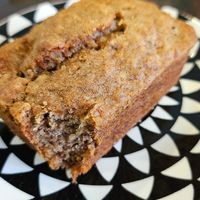 Banana bread at Hana Corner Cafe in Tirana