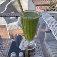 Green smoothie  at The Tattoo Cafe and Lounge in Jaipur