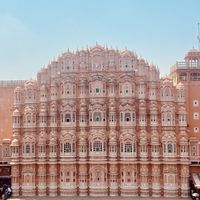 Their amazing view    at The Tattoo Cafe and Lounge in Jaipur