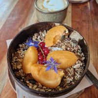 Chia bowl with nuttochino at Onda  in Luxembourg City