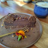 Rocher chocolate cake at Onda  in Luxembourg City