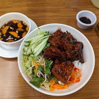 Bun Dau Sa Ot Lemongrass Tofu Bun at Vietnamese Foodies - Dubai Hills in Dubai