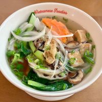 Vegetable pho at Vietnamese Foodies - Dubai Hills in Dubai