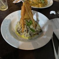 Vegan Mushroom Risotto   at Cuco Bistrô in Salvador