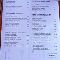 Menu 2023 at Restaurant Nicanor in Deltebre