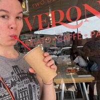 Tropical vegan shake at Two Gentlemen of Verona in Denton