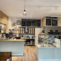 Inside at Coffee Karros in Berlin