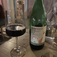 Homemade wine  at BiOsteria Piccapane in Cutrofiano