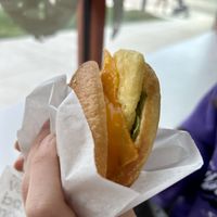 Breakfast sandwich   at To Live For in Vancouver