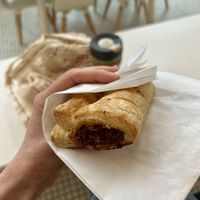 Sausage Roll… so good!  at To Live For in Vancouver