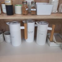 As a person  who cannot drink coffee without copious amounts of Creamer, I almost died and went to heaven when I saw this at To Live For in Vancouver