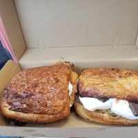 s'mores croissant! at To Live For in Vancouver