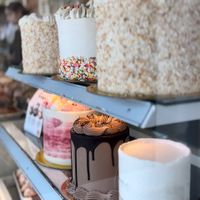 Look at these cakes 🎂 🧁🤤  at To Live For in Vancouver