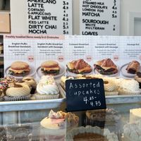 Sausage and egg croissant amazing!  at To Live For in Vancouver