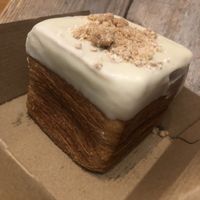 Snickerdoodle cheesecake croissant cube was INCREDIBLE   at To Live For in Vancouver