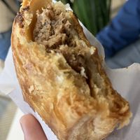 sausage roll  at To Live For in Vancouver