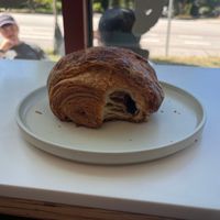 pain au chocolate at To Live For in Vancouver
