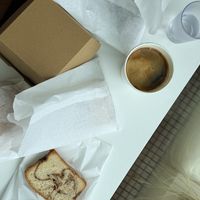 Coffee cake   at To Live For in Vancouver