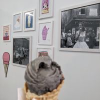 Black sesame Oreo at Creamery X in Toronto