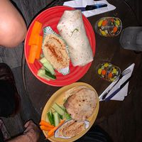 puccia e kebab veg  at Radici Cocktails & Beer in Albano Laziale