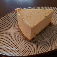 Pineapple and passionfruit cheezecake at Little Star Diner - 小明星 in Kaohsiung