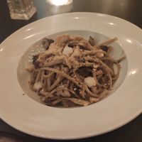 Creamy mushroom pasta at Little Star Diner - 小明星 in Kaohsiung