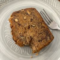 Vegan and gluten-free banana bread  at The Muffin Man in Siem Reap