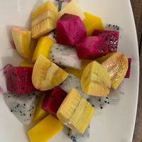 fresh fruits salad   at The Muffin Man in Siem Reap