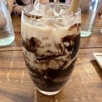 Oatmilk mocha #Veganuary at The Muffin Man in Siem Reap