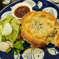 Mushroom pie at The Muffin Man in Siem Reap