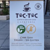 Next to the entrance   at Toc Toc in Tenerife