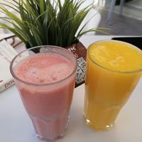 El Golosol & El hydranthe smoothies  at Toc Toc in Tenerife
