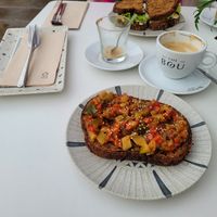 Vegetable sandwich at Toc Toc in Tenerife