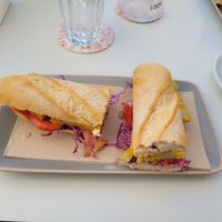 Tortilla Sandwich... at Toc Toc in Tenerife