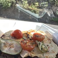 Hummus Stulle  at Toc Toc in Tenerife