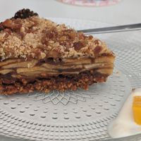 Apple cake at Toc Toc in Tenerife