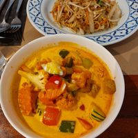 Spicey kokoscurry at Thanakorn in Deinze