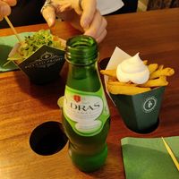 Small fries with vegan mayo at Potato Project in Lisbon