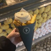 Vegan truffle sauce, 3 EUR can't  at Potato Project in Lisbon