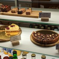 Three vegan desserts available at ExLibris Kavos Baras in Plunge