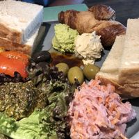 Part 1 of the breakfast platter for two persons  at Katzentempel - Hannover in Hannover